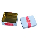 lucky pattern tin box